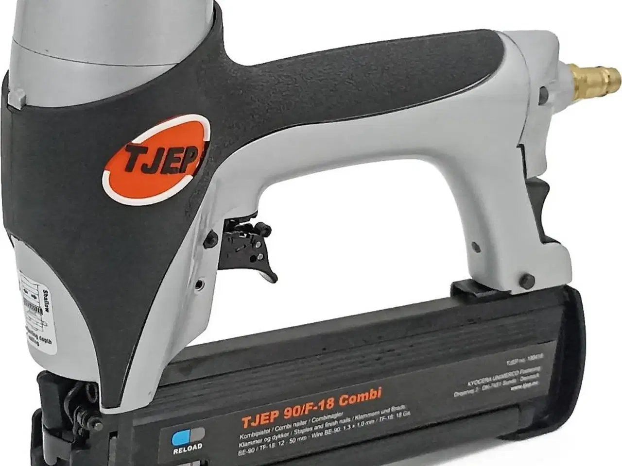 Billede 4 - TJEP 90/F-18 Klamme-/stiftepistol professionelt væ