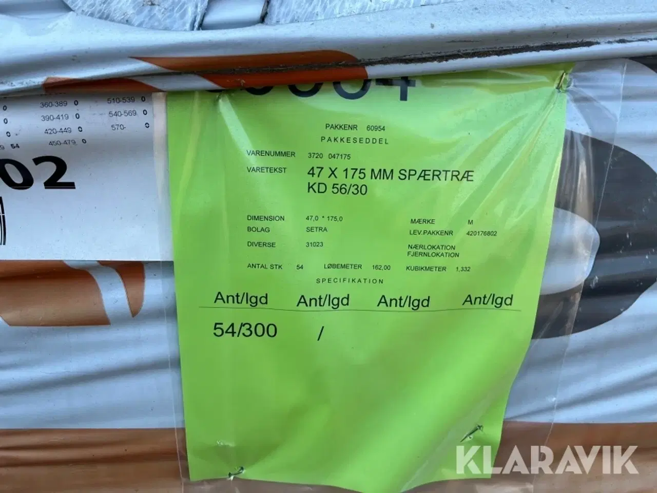 Billede 6 - Spærtræ Setra 136 styk