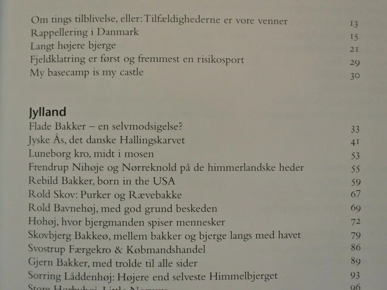 Billede 3 - guide til danmarks bjerge, af roger pihl, emne: ge