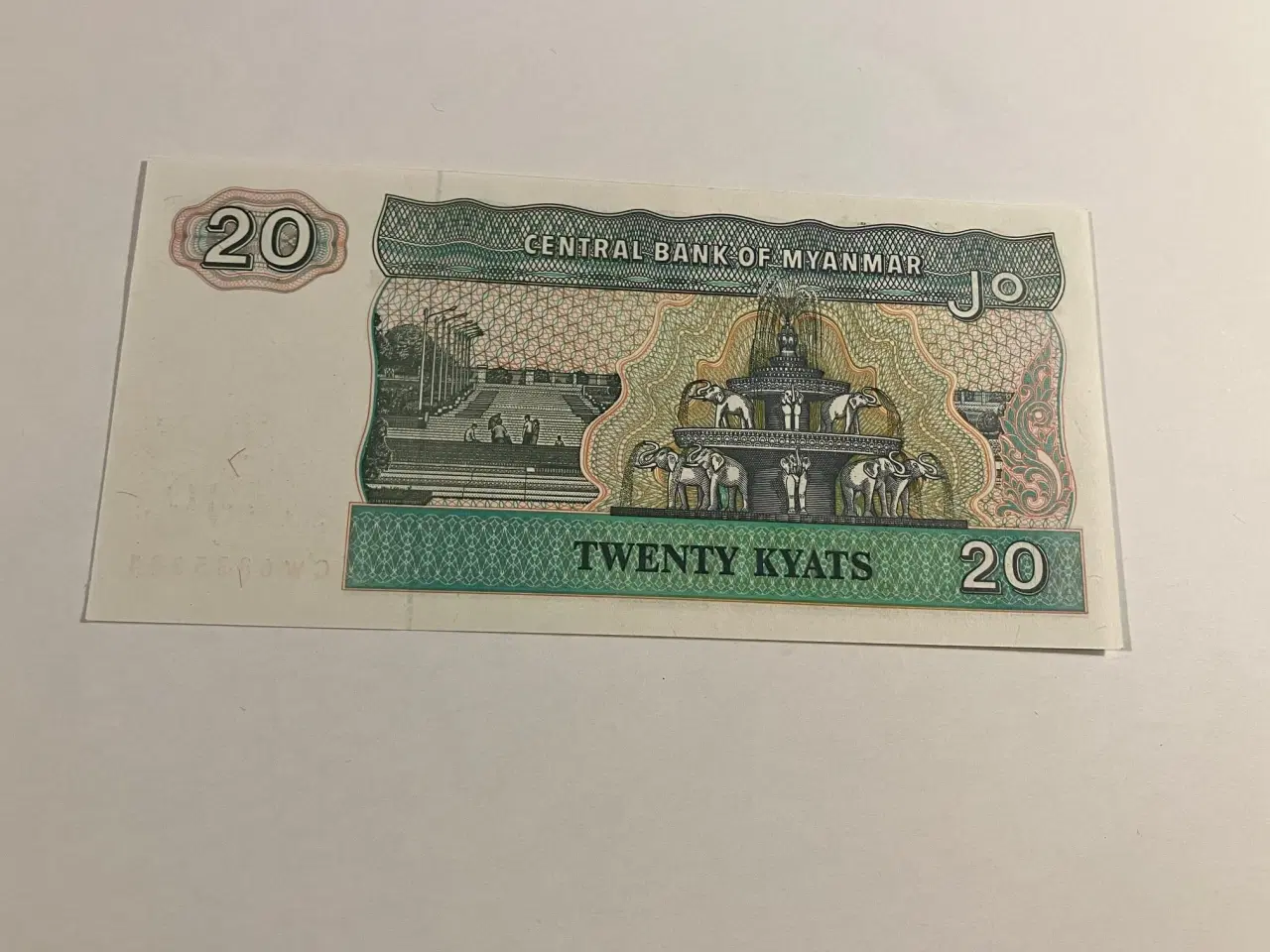 Billede 1 - 20 Kyats Myanmar