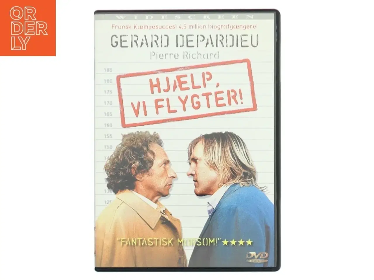 Billede 1 - Hjælp - vi flygter (1986) [DVD] med Gerard Depardieu (DVD)