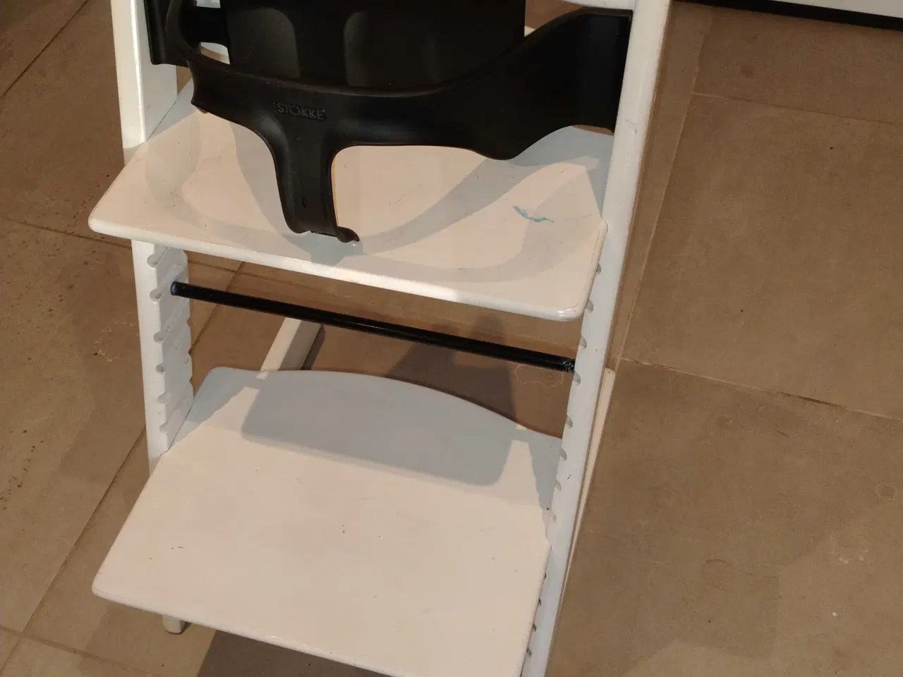 Billede 1 - Trip trap stol med indsats