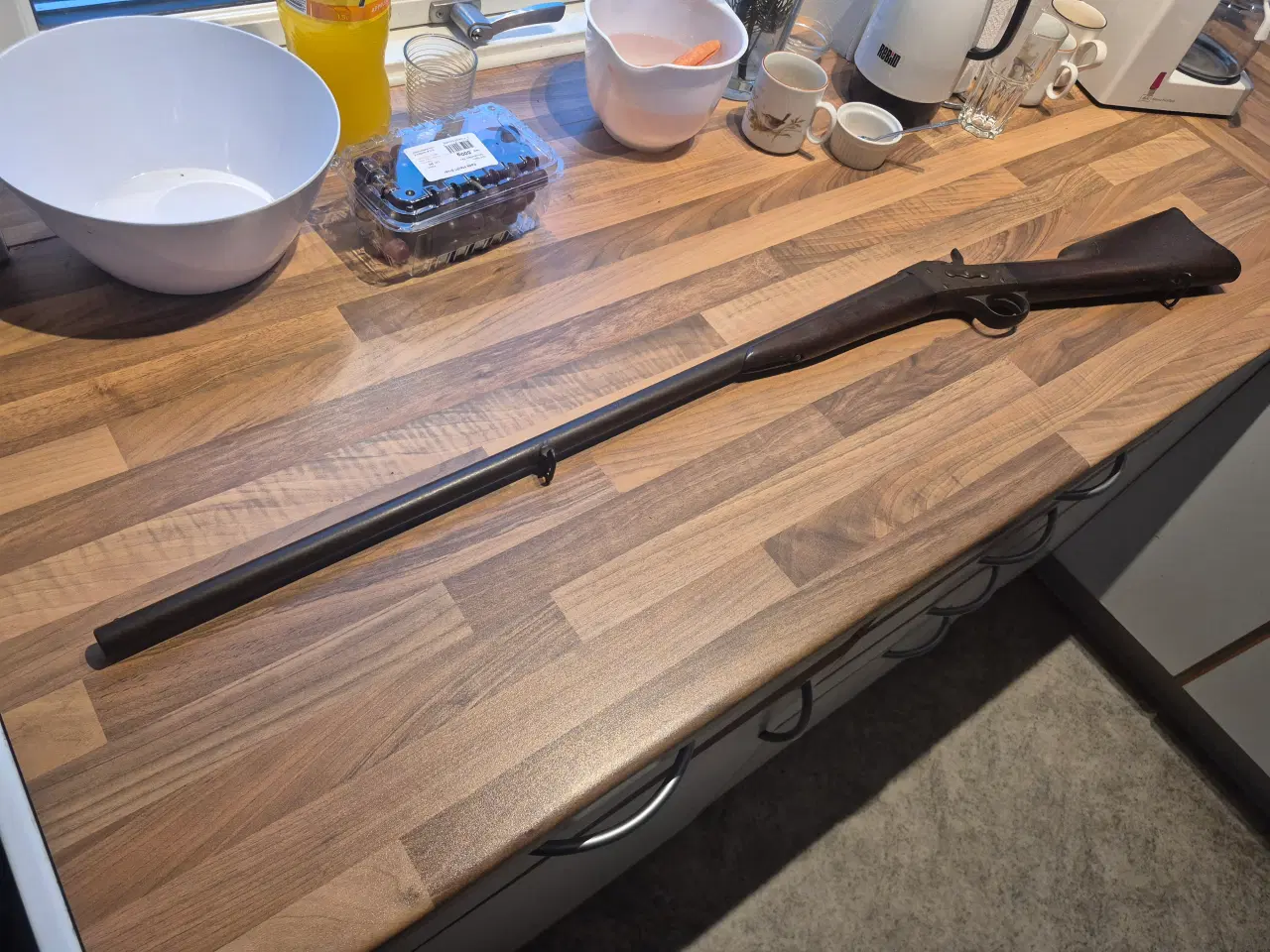 Billede 2 - Remington Rollingblock glat 1864. Flot stand. 