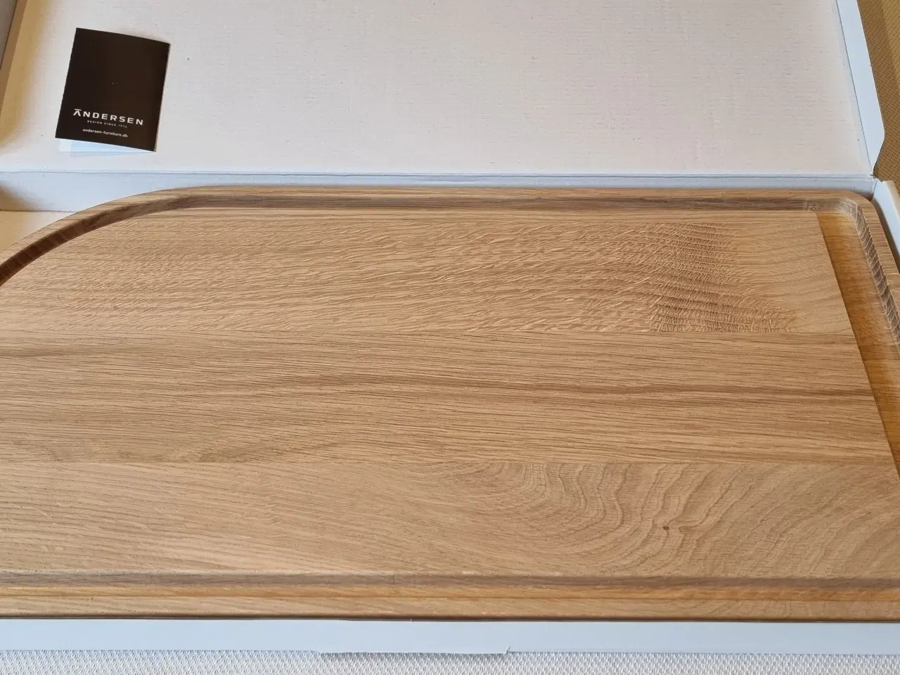 Billede 1 - Skærebræt i egetræ 