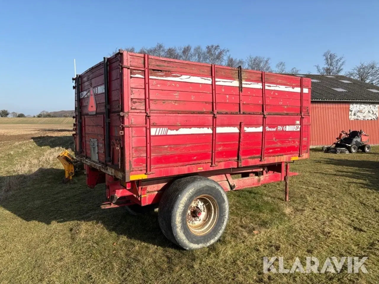 Billede 5 - Høj tip vogn Jf Variant rv6