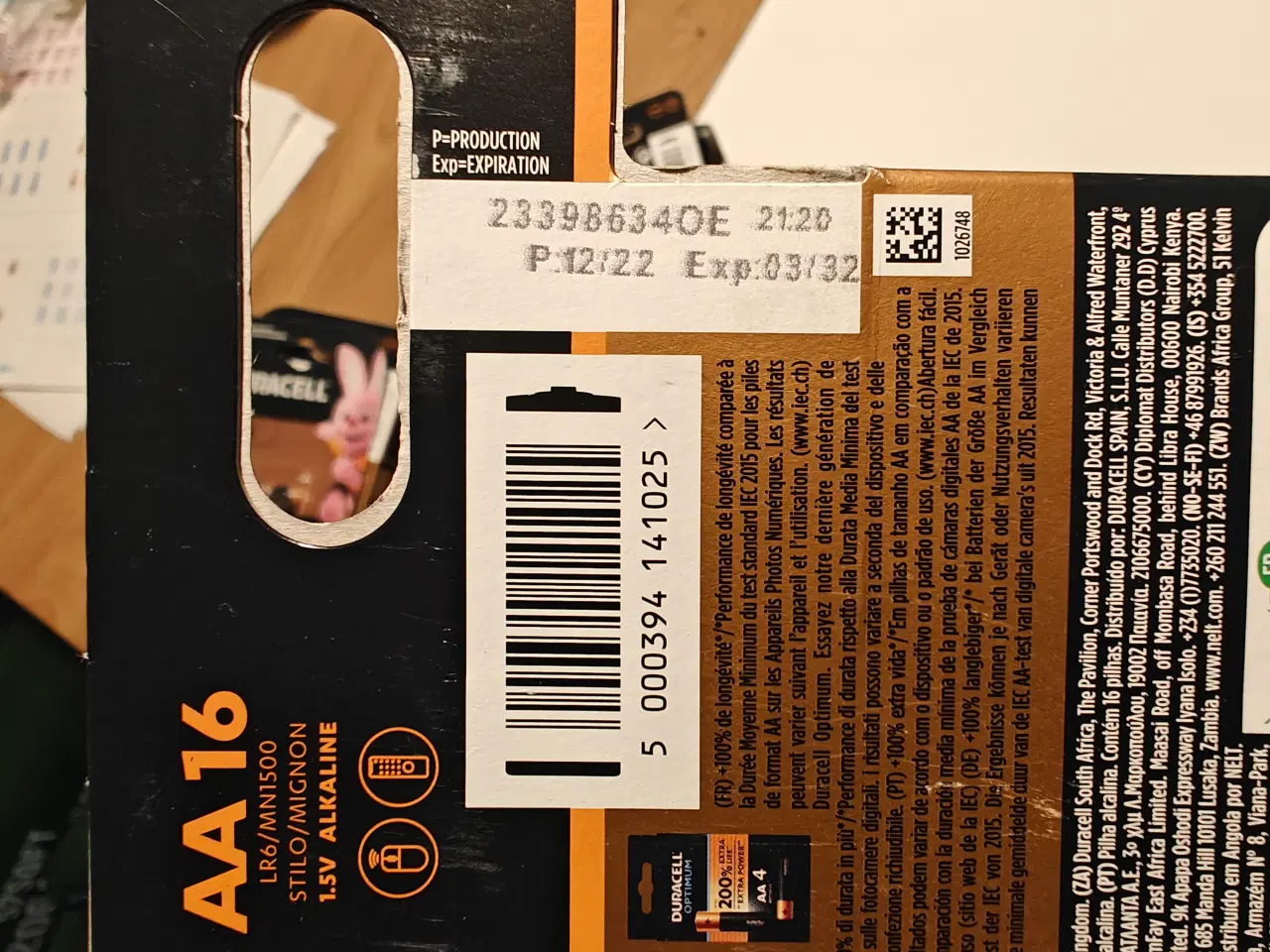 Billede 5 - 61 Styks Duracell batterier.