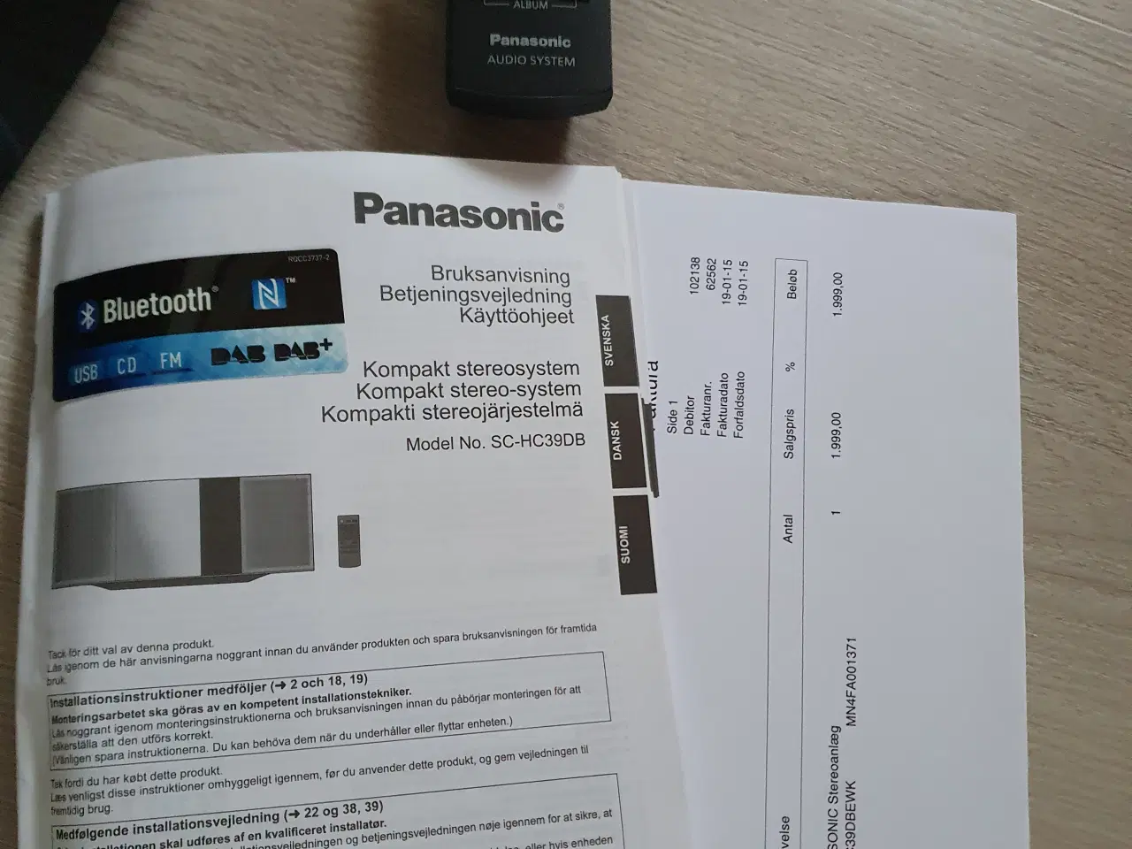 Billede 2 - Panasonic compact stereosystem