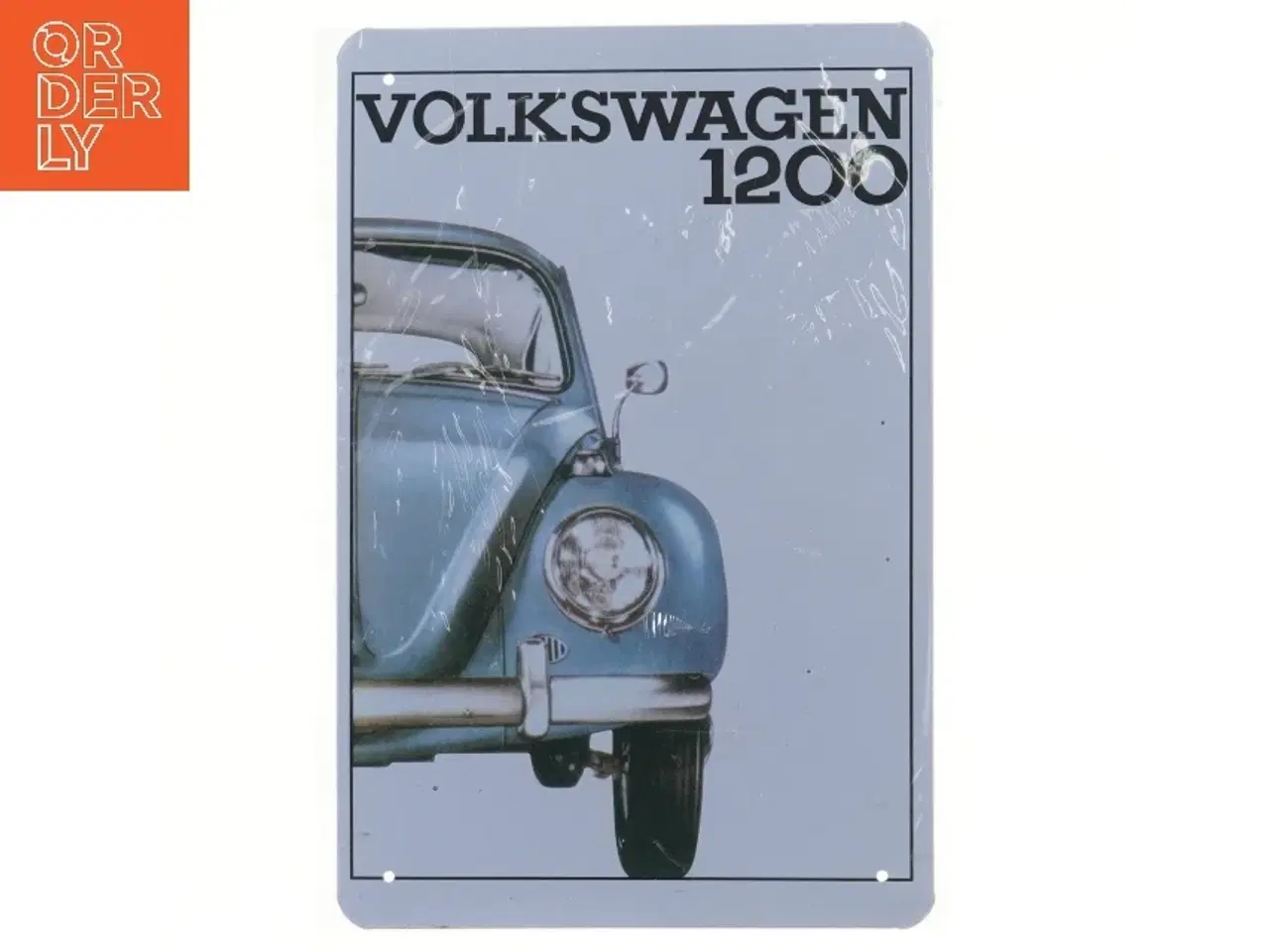 Billede 1 - Vintage Volkswagen 1200 skilt (str. 30x20 cm)