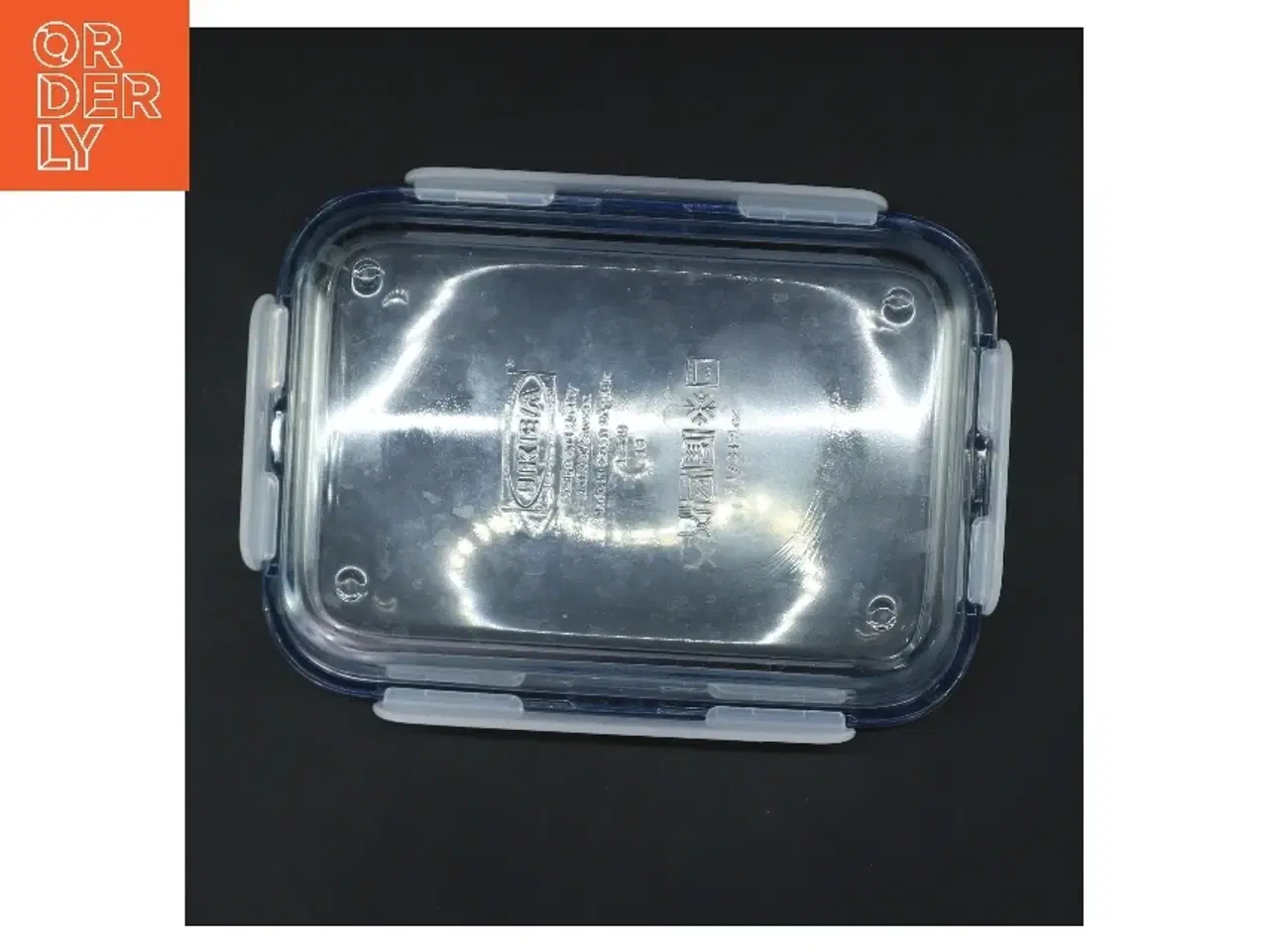 Billede 2 - Glasfødevarebeholder med låg fra LiteraX (str. 15x21 cm)