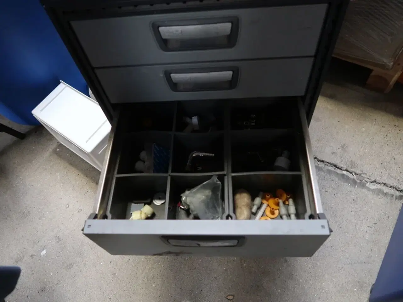 Billede 6 - Værktøjsvogn med div. Værktøj