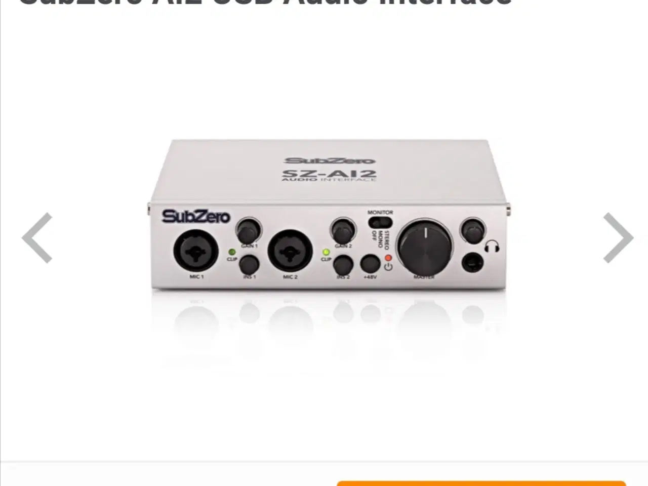 Billede 4 - Mikrofon, Audio interface mm