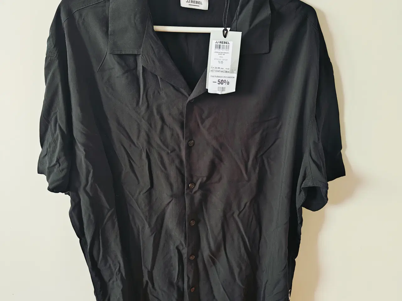 Billede 1 - Sort skjorte fra JJ Rebel str. XL ny.
