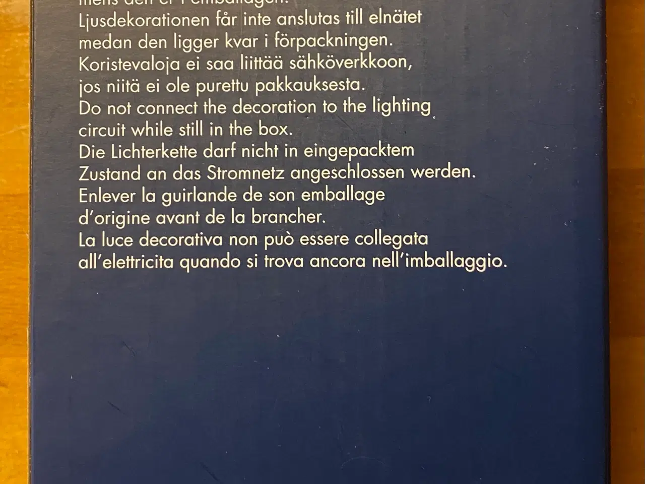 Billede 3 - Sirius Lyskæden Trille, 125 LED lys, kr. 75,-