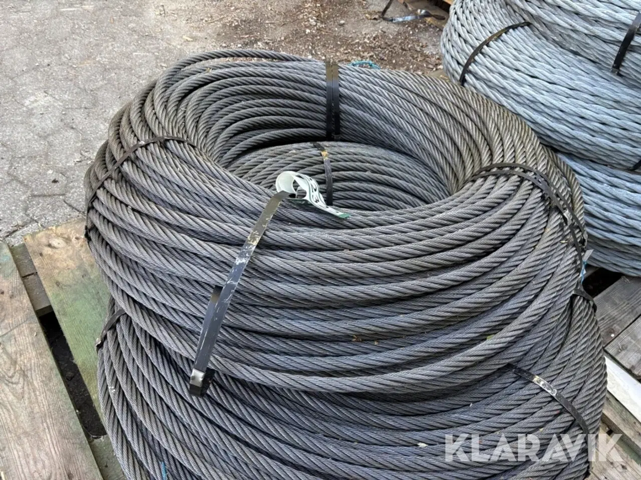 Billede 7 - Stålwire Randers reb 6x36 - 2 bundter af 249m, 20mm