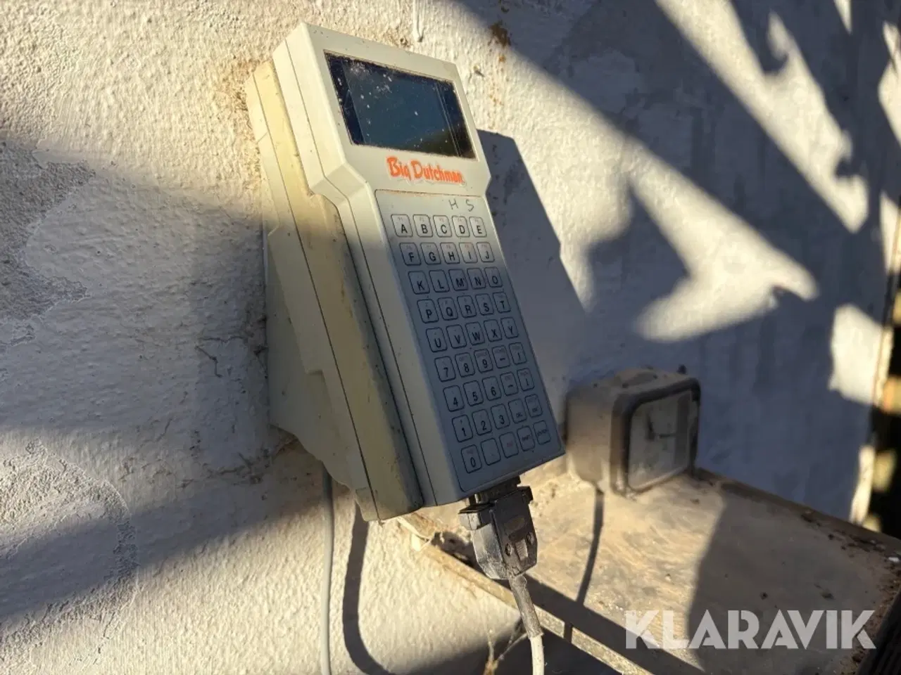 Billede 1 - Håndterminal Big Dutcmann fodringsanlæg