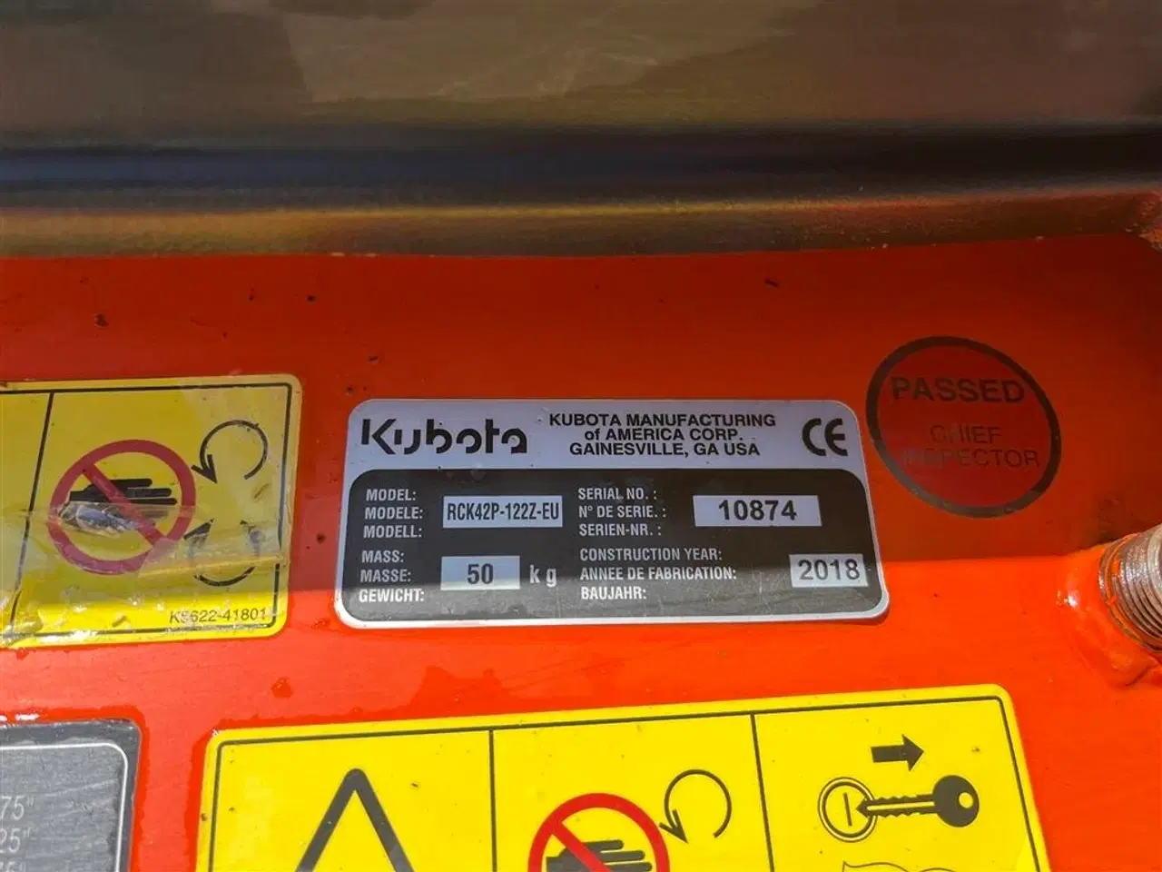 Billede 6 - Kubota Z122R Zeroturn med 2cylinderet Kawasaki motor