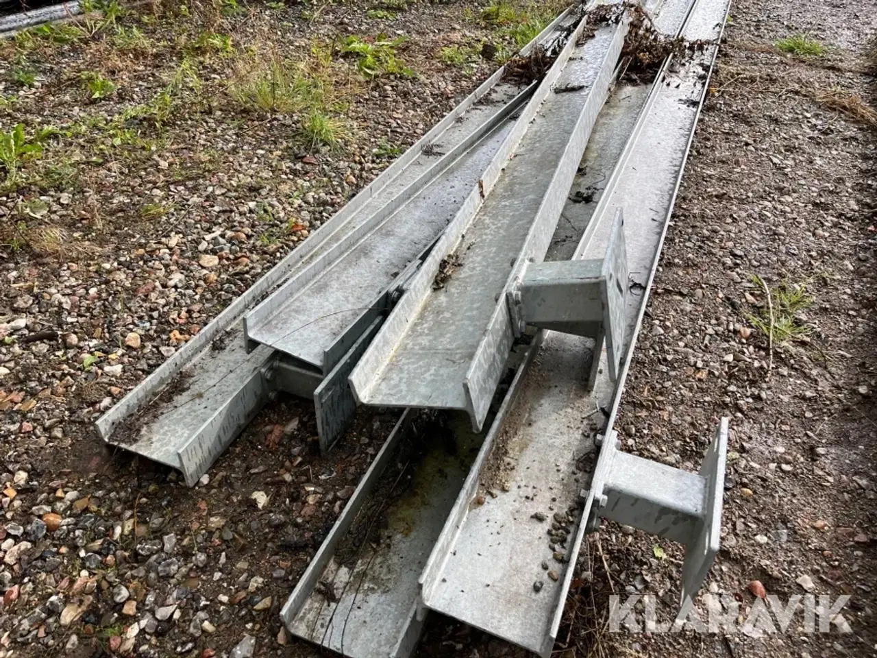 Billede 10 - I jerns bjælker 6 styk galvaniseret
