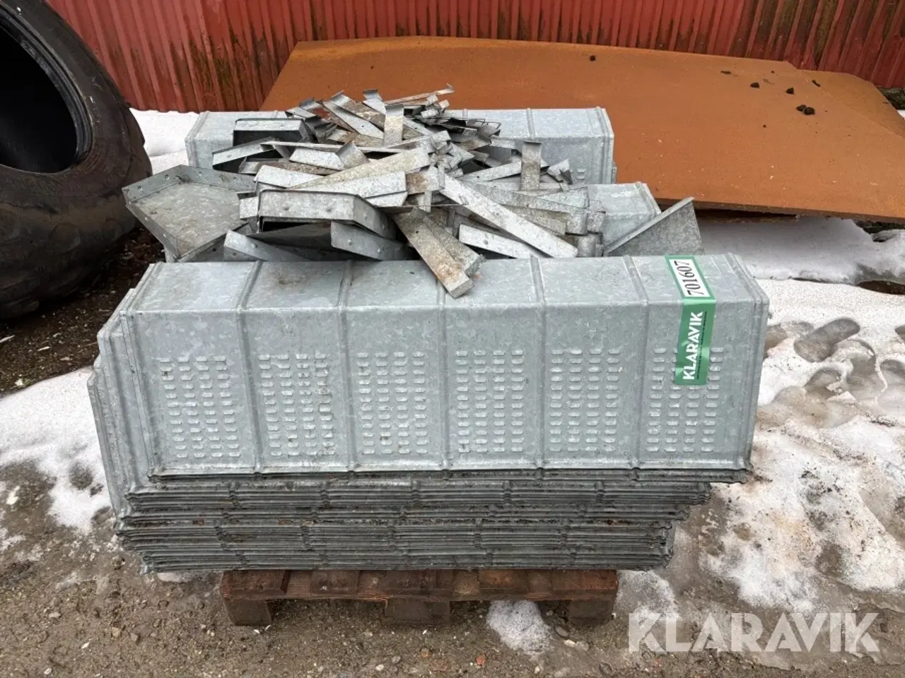 Billede 4 - Tørrekanaler 100-150 styk - Galvaniseret