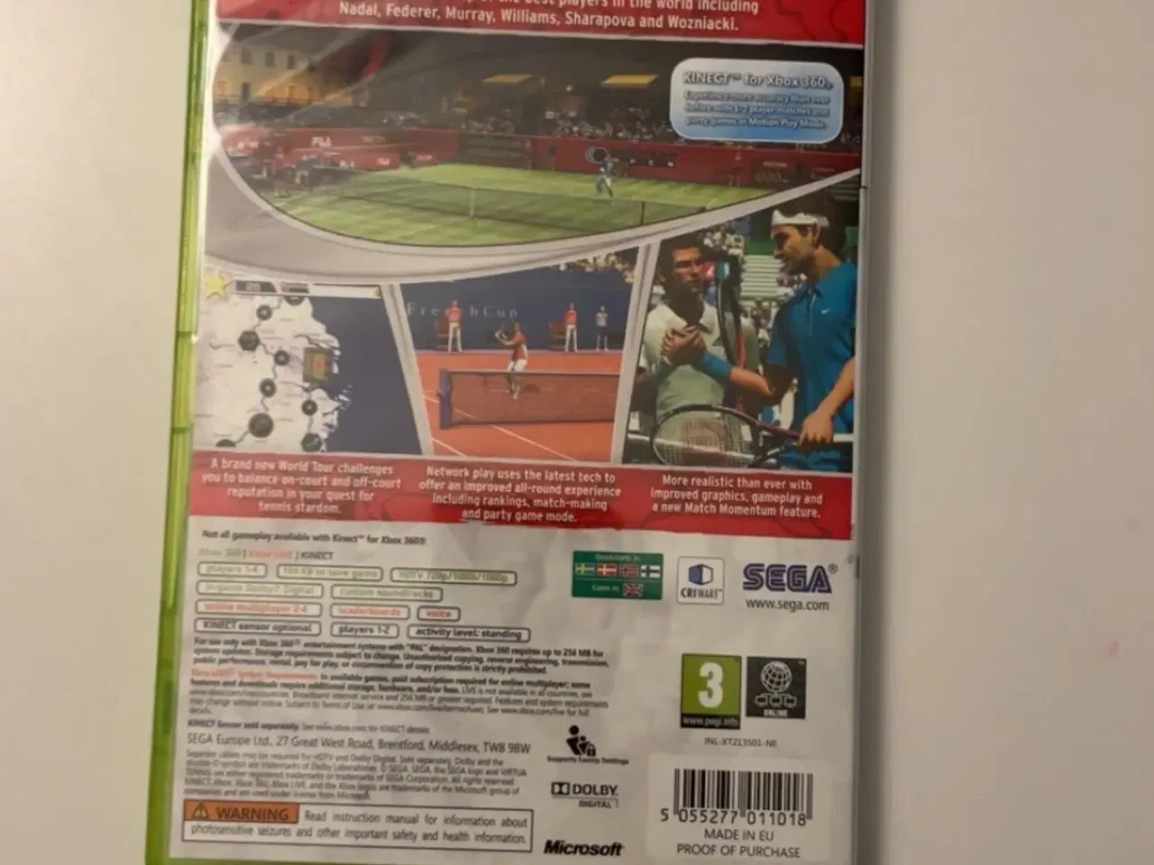 Billede 3 - Sega Virtua Tennis 4 Xbox 360 spil
