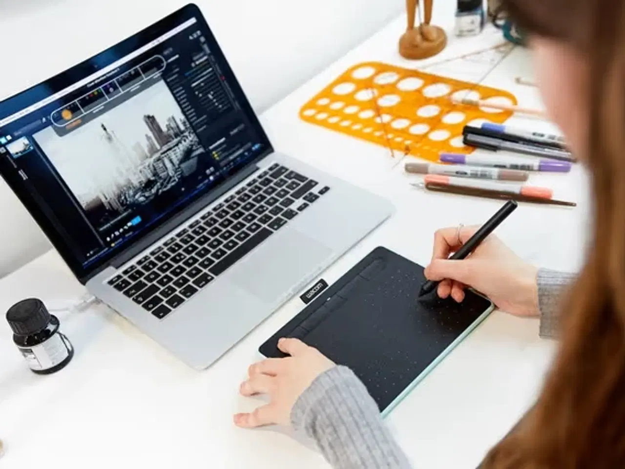 Billede 1 - Wacom Intuos – grafisk tegneplade 