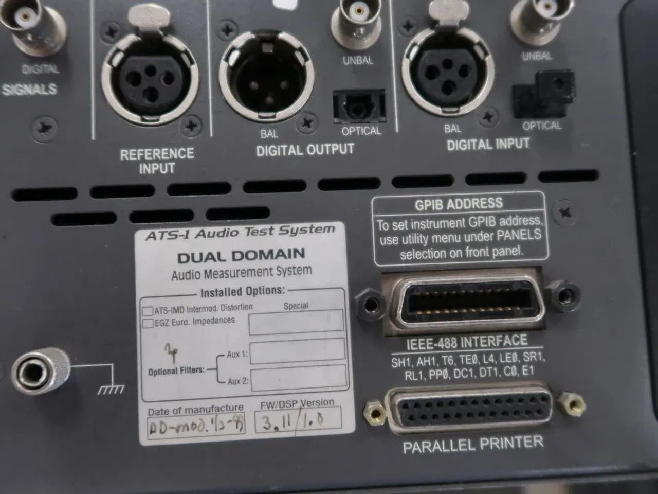 Billede 8 - Audio Test System ATS-1 Dual Domain AUDIO PRECISION