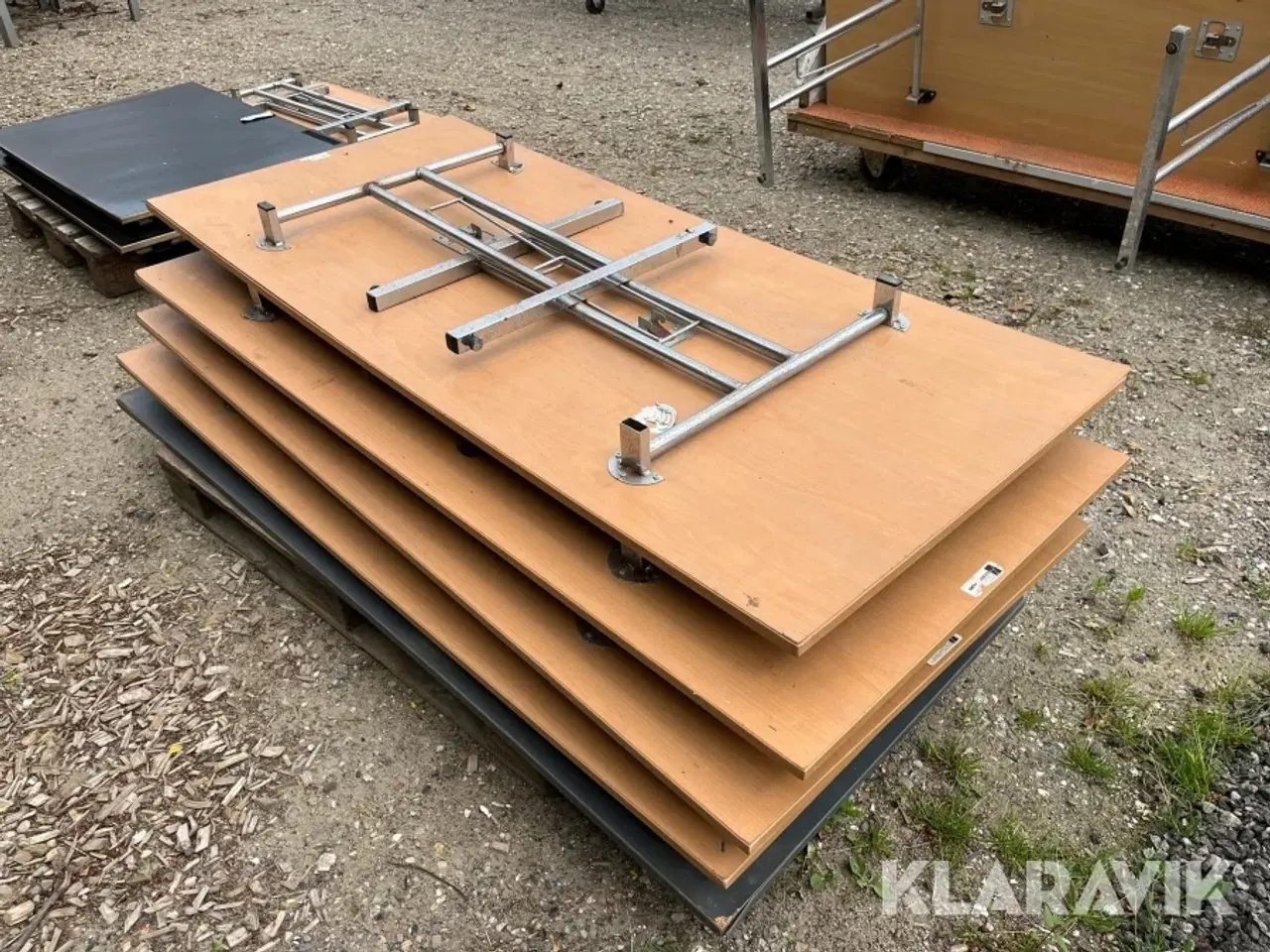 Billede 3 - Træborde 12 styk