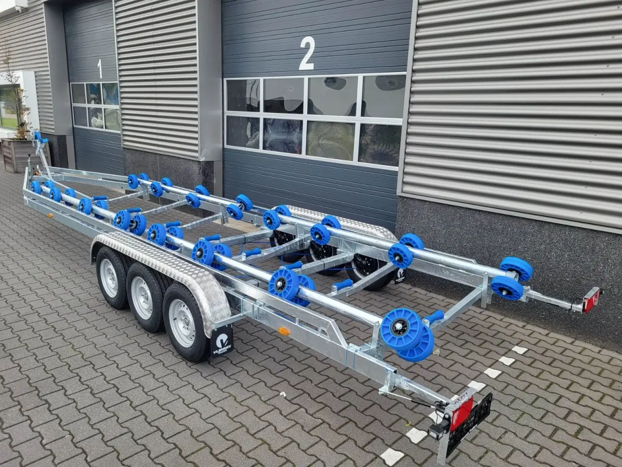 Billede 2 - Vlemmix Bådtrailer 1000x250 3500 TR3 Flex-Roll