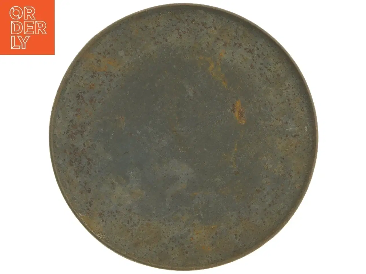 Billede 6 - Vintage rund kagedåse med blomstermønster (str. Ø 25x13 cm)