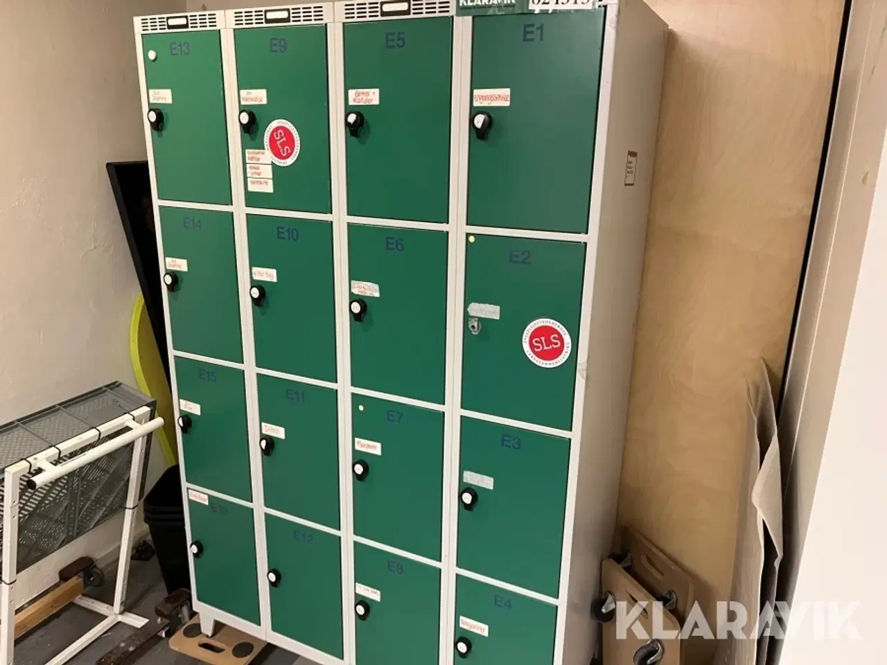 Billede 1 - Stålskab 16 rum