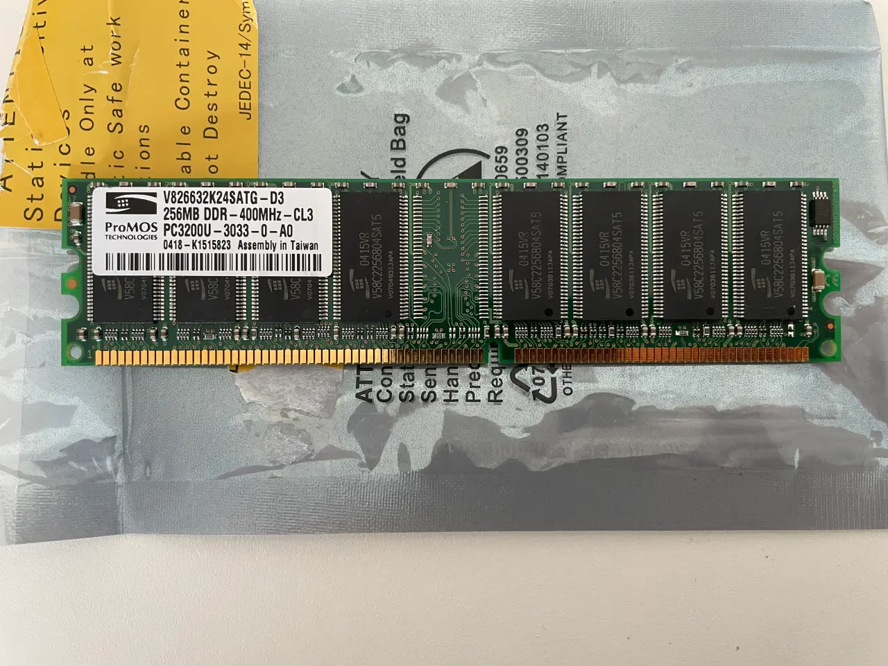 Billede 1 - 256 mb. DDR ProMOS, 256 Mb., DDR SDRAM
