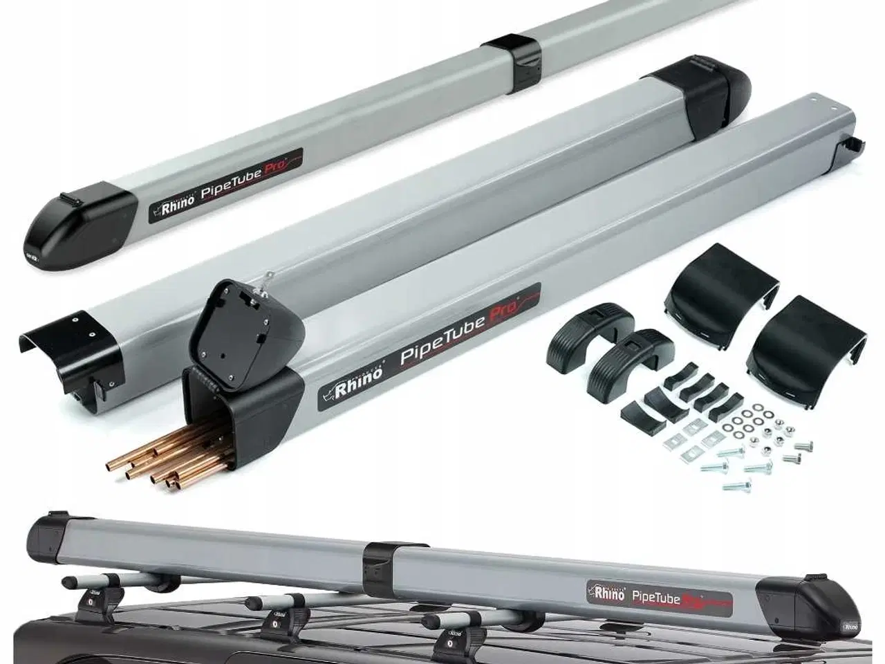 Billede 1 - Rhino PipeTube Pro rør holder til teleskopstænger 
