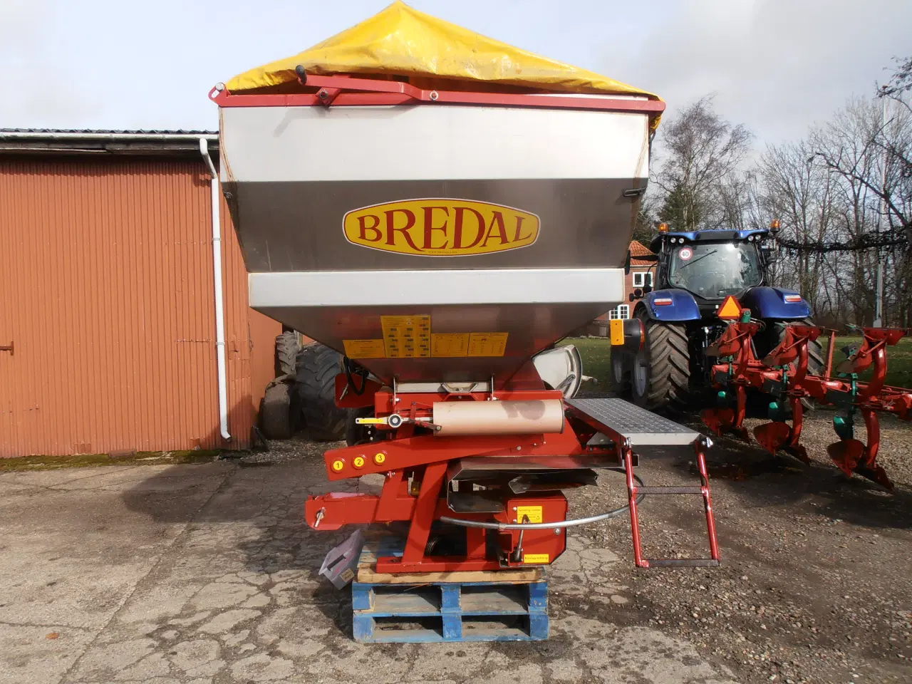 Billede 2 - Bredal F2 Gødningsspreder rustfri . 