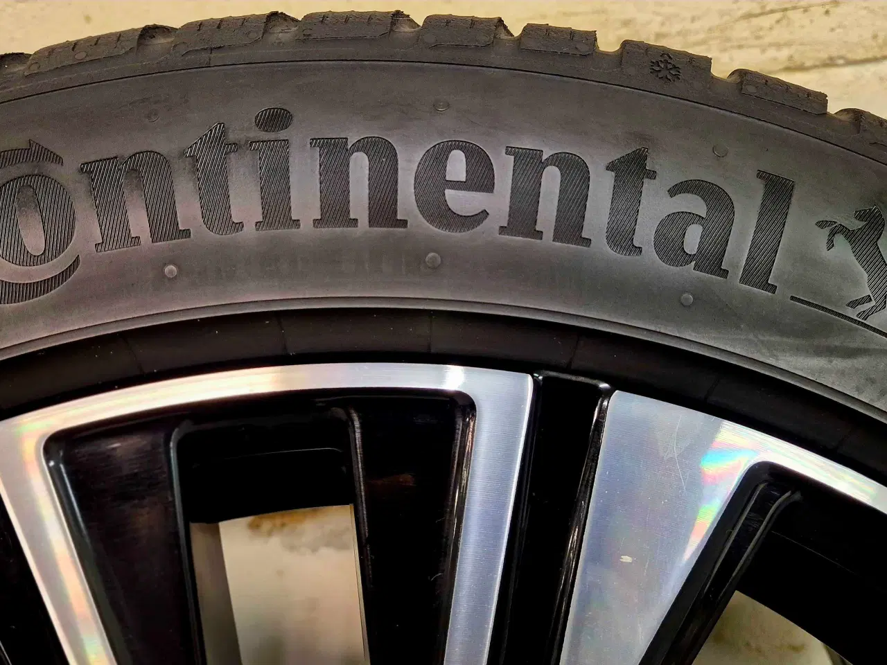 Billede 3 - 5x108 VOLVO ORIGINAL ALUFÆLGE MED VINTERDÆK