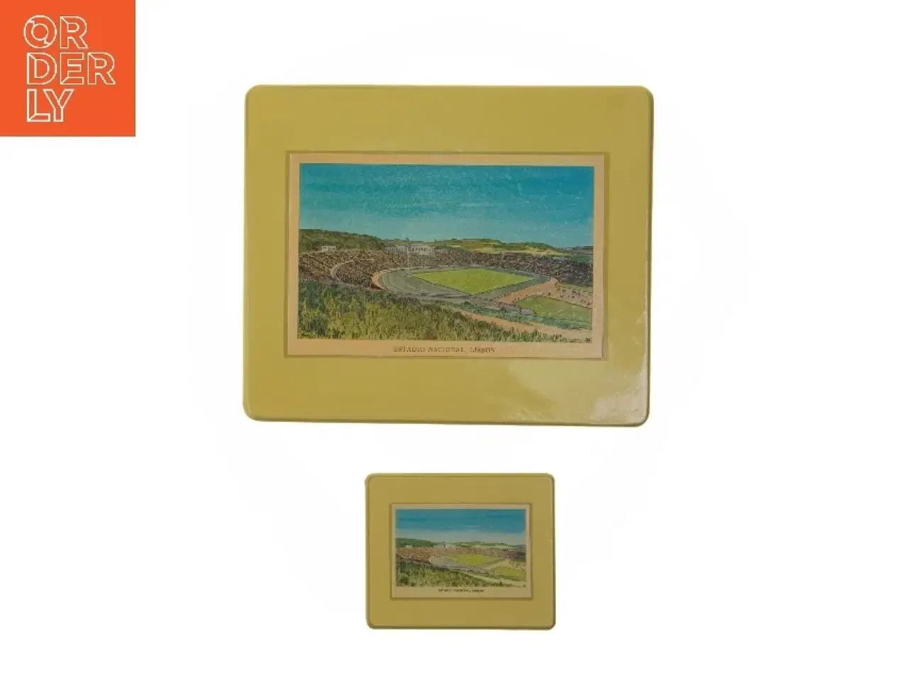 Billede 1 - Vintage borddkånere (str. 19,5x23,5 og 9x11 cm)