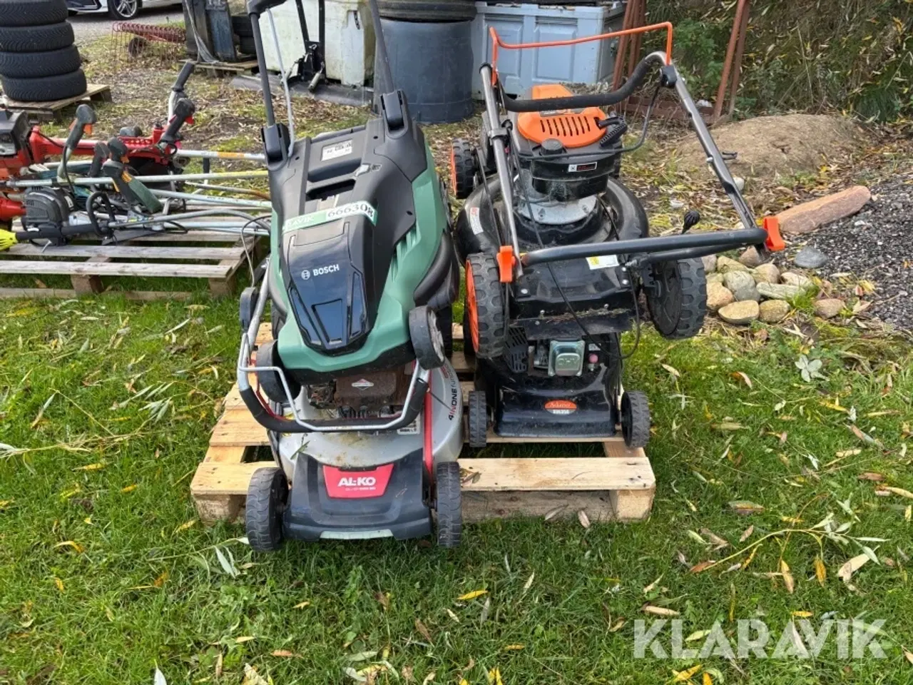 Billede 2 - Blandet Græsslåmaskiner Bosch, Al-Ko, Adano