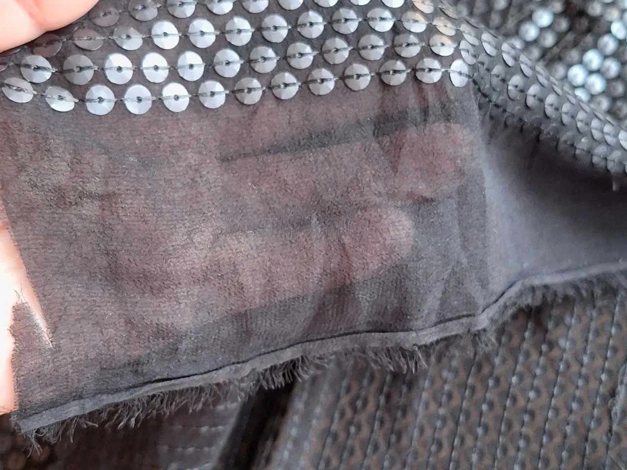 Billede 3 - Chiffon med palietter 