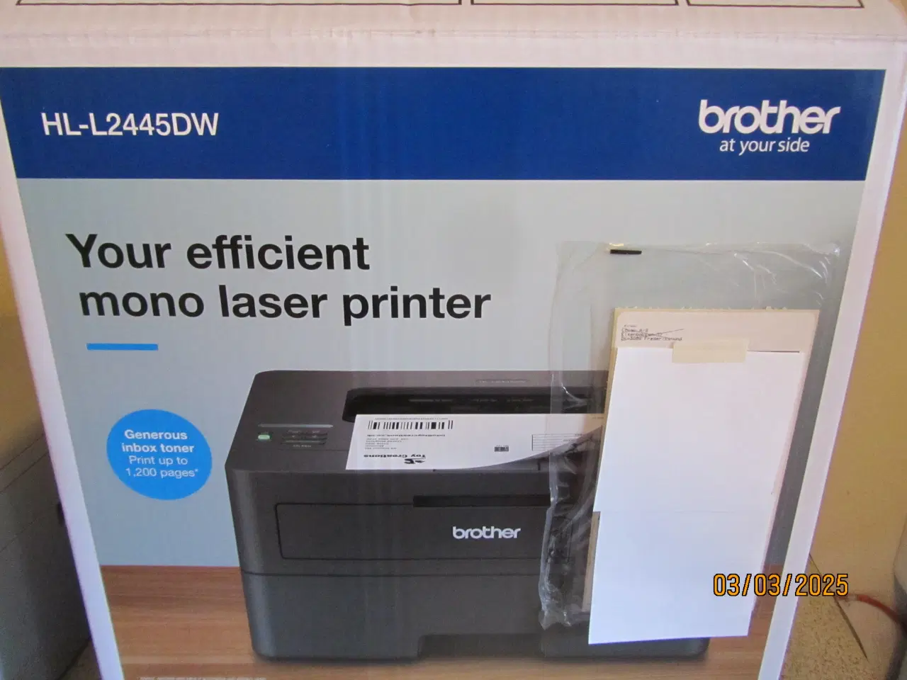 Billede 2 - BROTHER LASERPRINTER