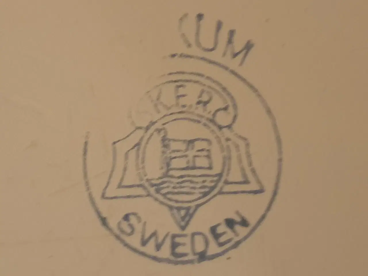 Billede 8 - Gammelt svensk Emalje-Bækken  