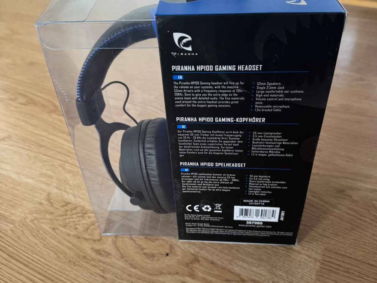 Billede 2 - Piranha gaming headset HP100