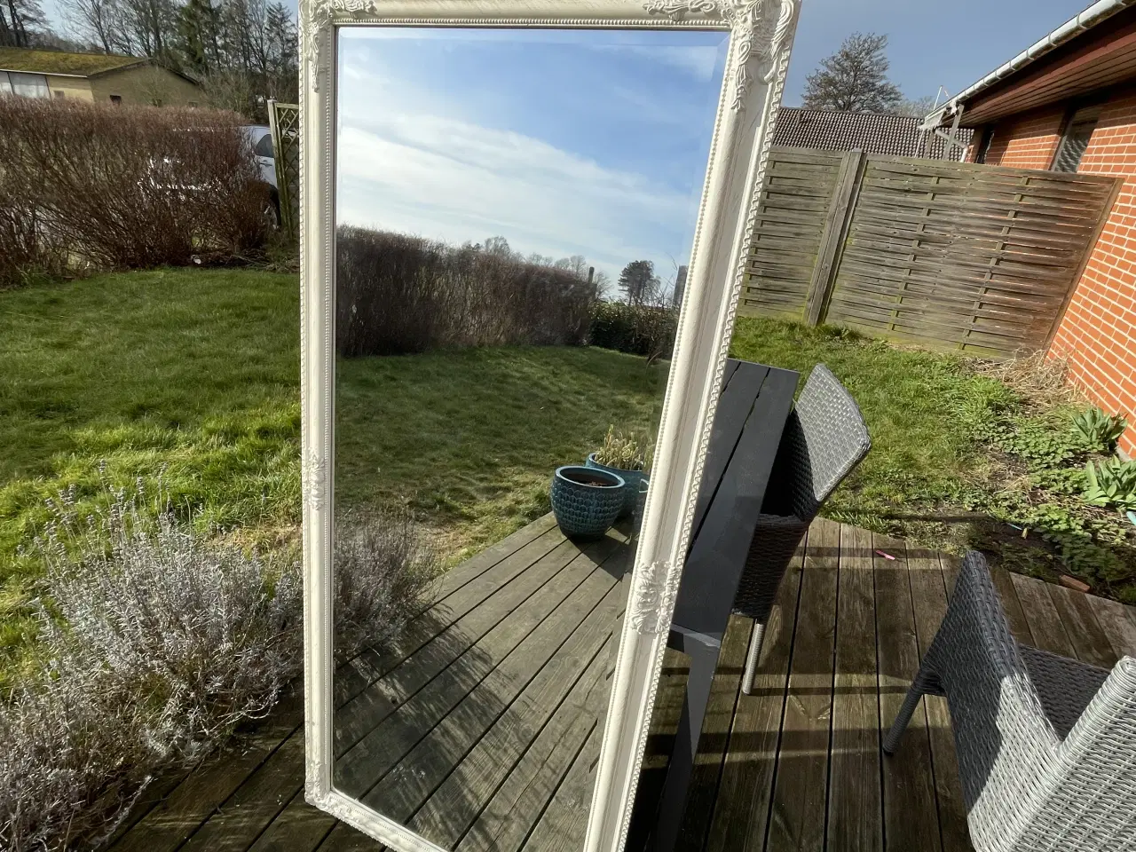 Billede 1 - Spejl med ramme