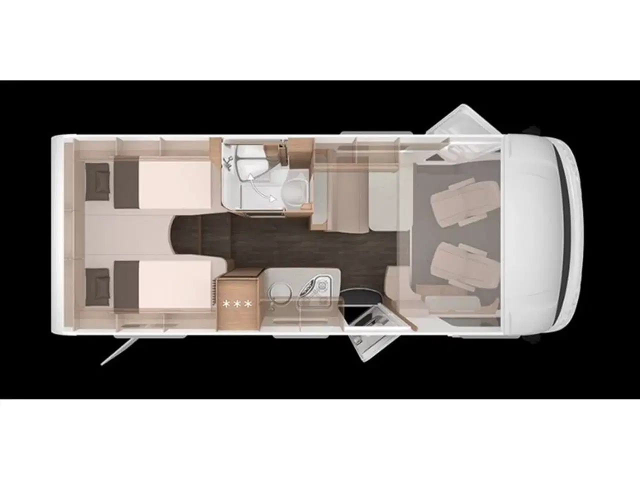Billede 4 - 2024 - Knaus L!VE I 650 MEG   Knaus L!VE I 650 MEG 2024 - Masser af Udstyr! Se den nu hos Camping-Specialisten.dk
