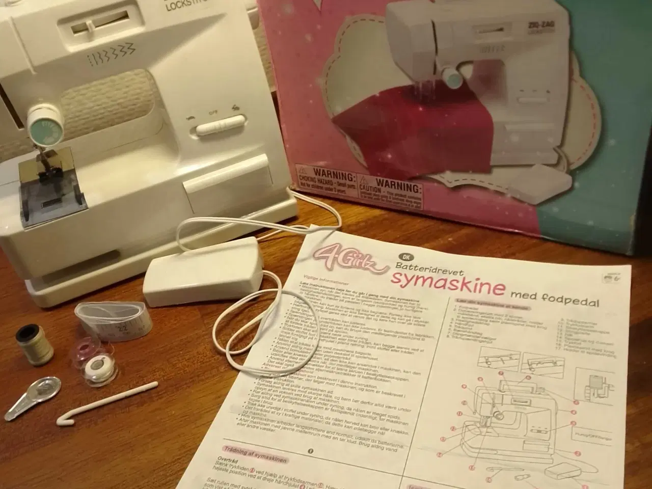Billede 3 - Symaskine til batteri, 7 forskellige sting 