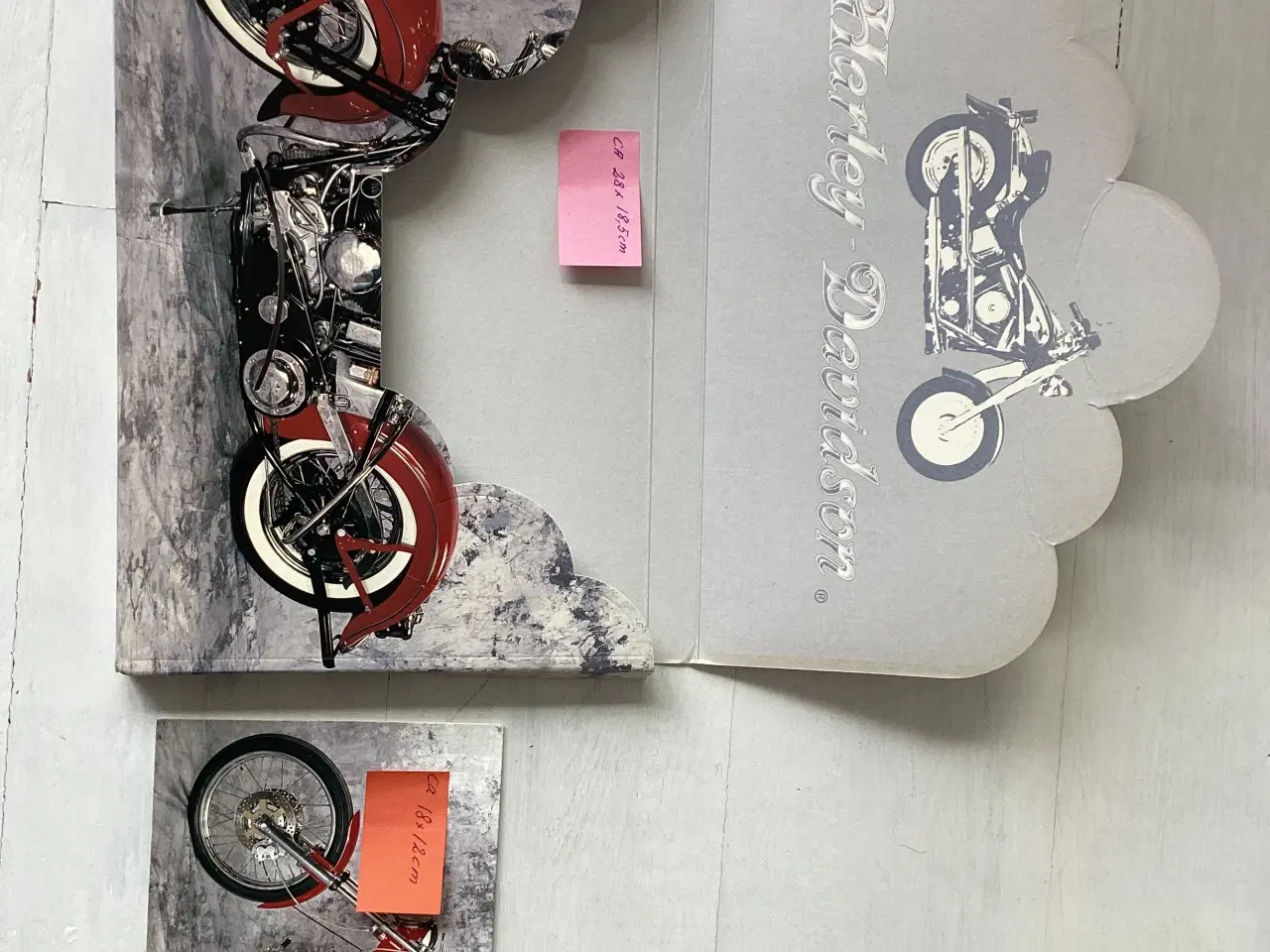 Billede 20 - Kort- postkort af Harley Davidson motorcykler 