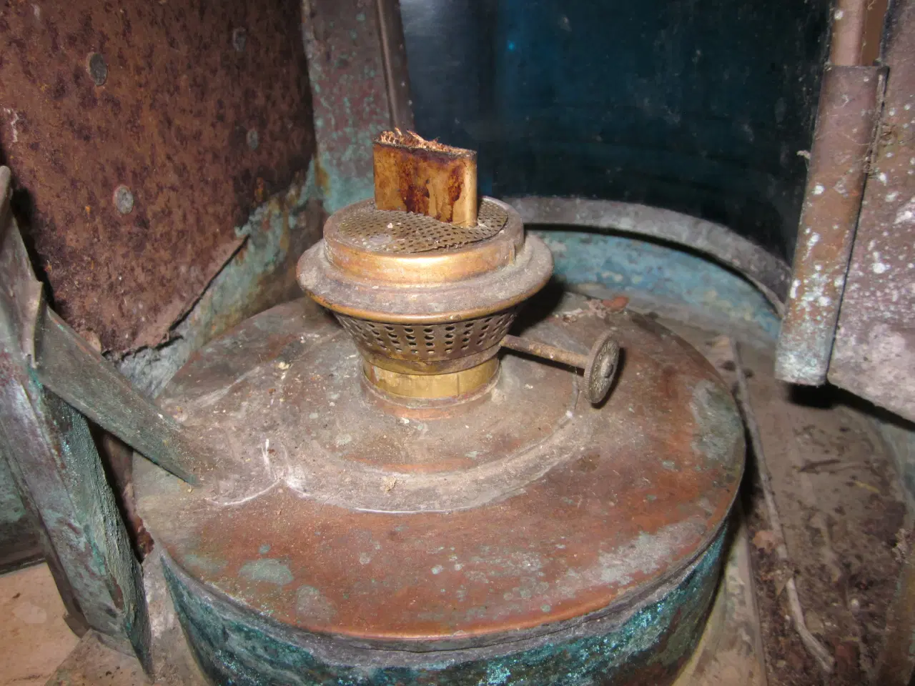 Billede 5 - Stor skibslanterne kobber