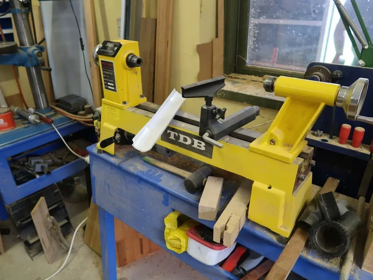 Billede 4 - Drejebænk TDB WOOD LATHE MC1218VD