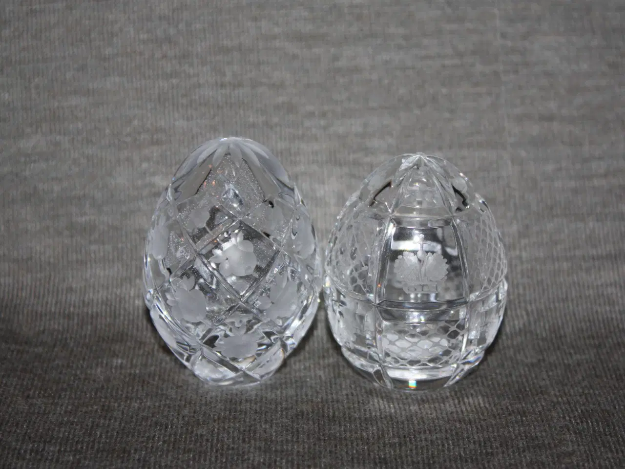 Billede 1 - Russisk glas Påske æg højde 6 cm 