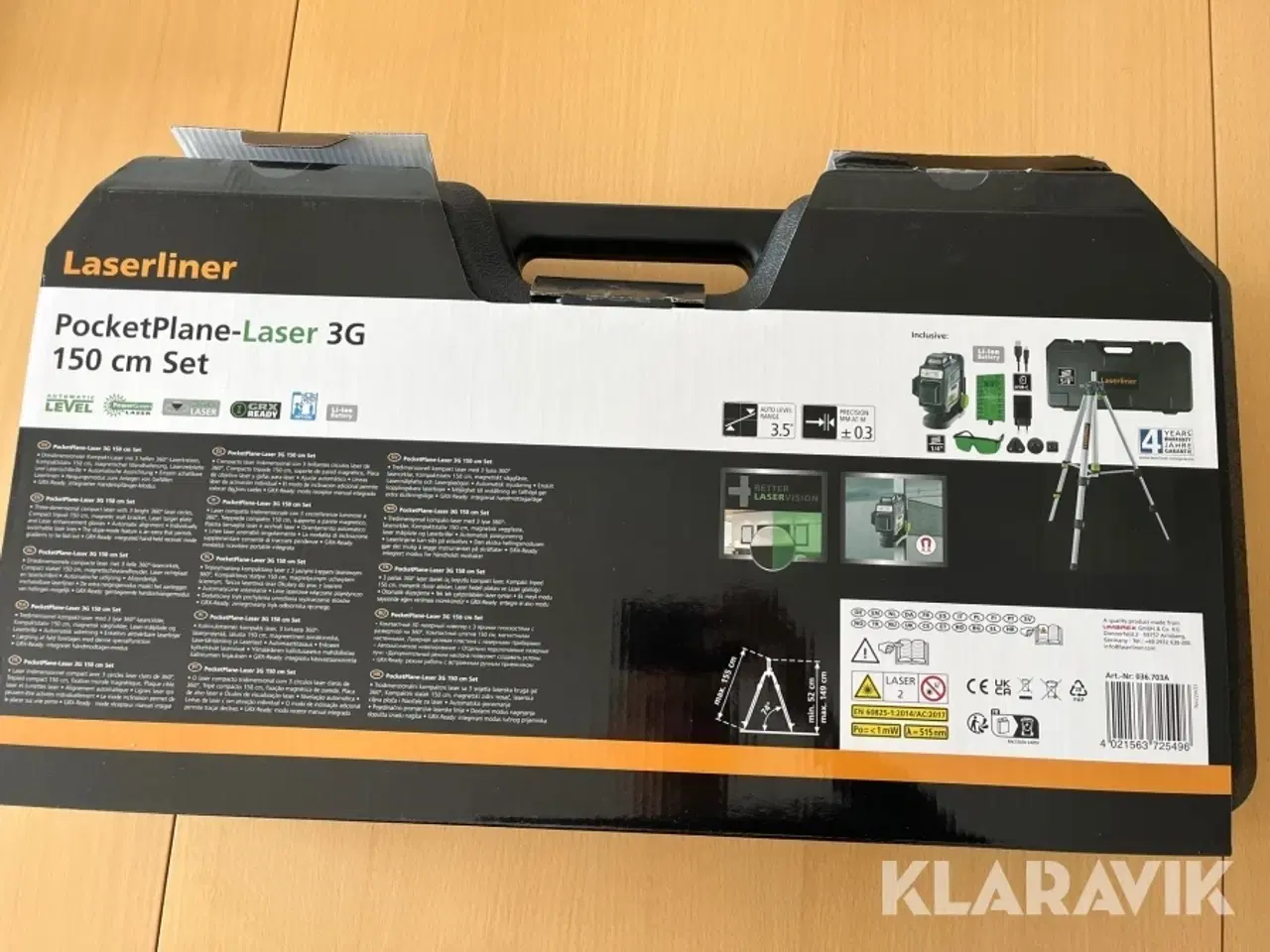 Billede 5 - Laserliner PocketPlane-Laser 3G 360 grader