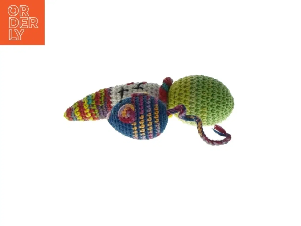 Billede 3 - Hæklede bamser (str. 17 x 5 og 6 x 4 cm)