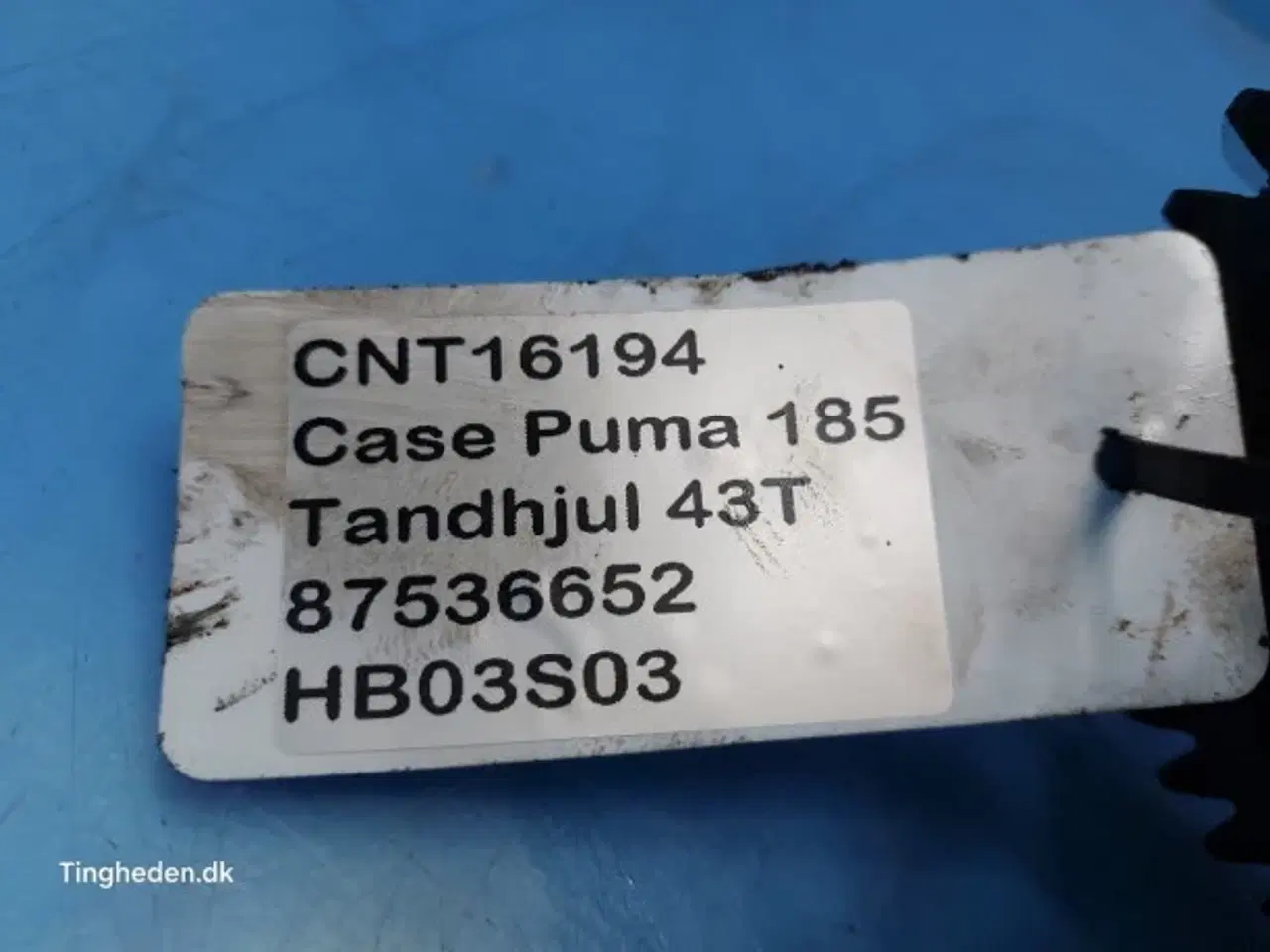 Billede 15 - Case Puma 185 Tandhjul 87536652