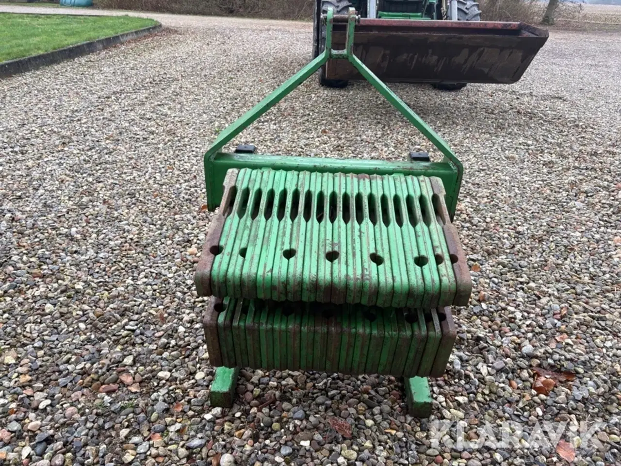 Billede 8 - Vægtklods John Deere justerbar 200–1100 kg